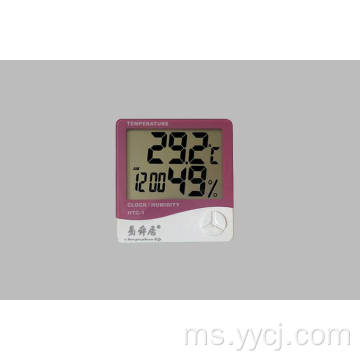 Suhu elektronik dan hygrometer HTC-1